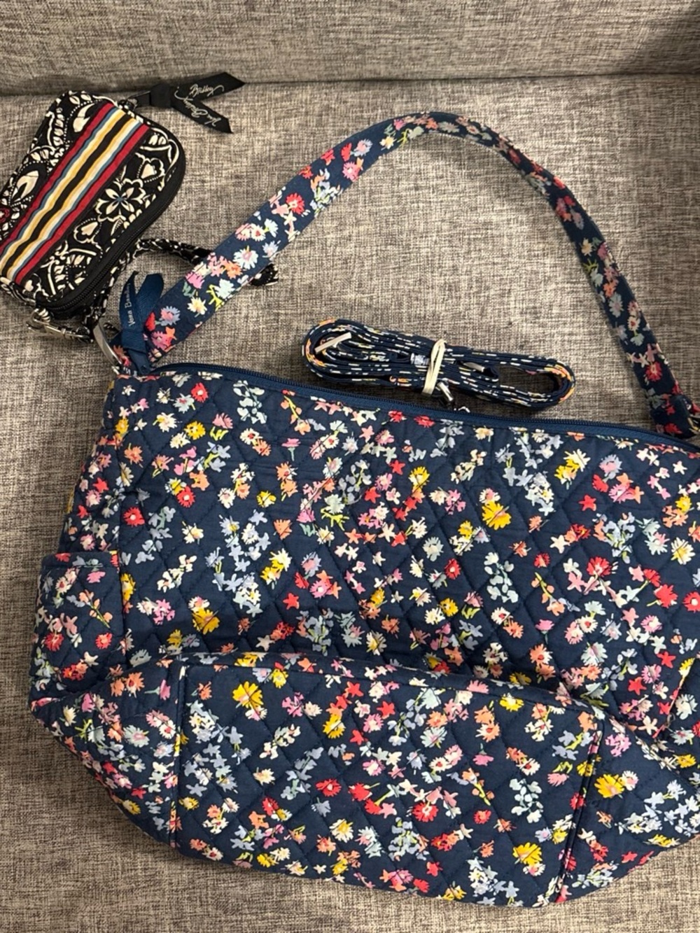 Vera Bradley Scattered Wildflowers Convertible Bag